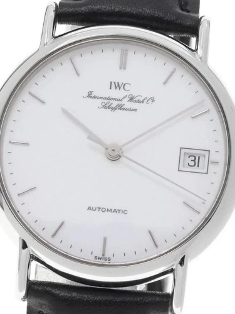 IWC SCHAFFHAUSEN Portofino IW351318 Date white Dial Automatic Men's Watch_958556